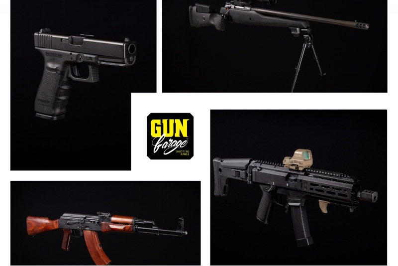 Стрелковый пакет "Royal Flush" в тире GunGarage