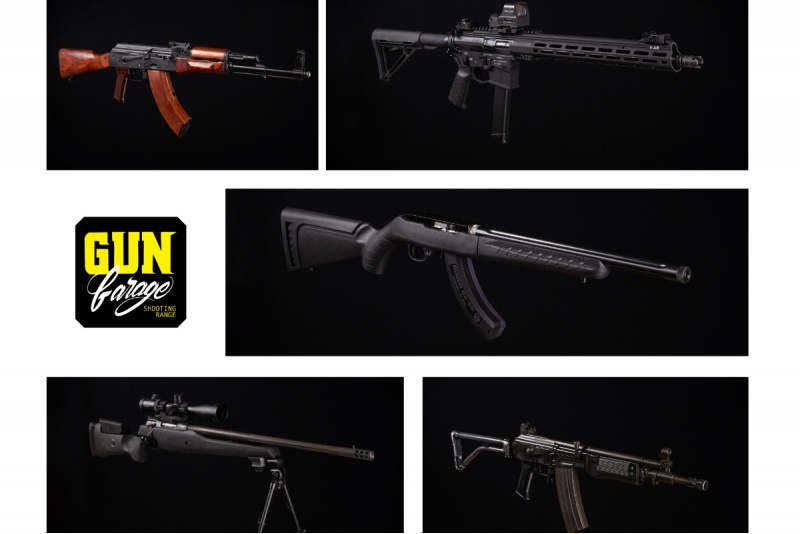 Laskepakett "Only Rifles" lasketiirus GunGarage