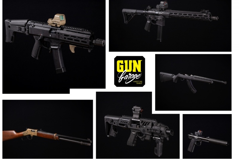 Стрелковый пакет «В тир с любимым человеком» в тире GunGarage