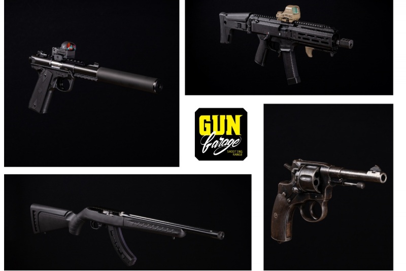 Стрелковый пакет "Starter" в тире GunGarage
