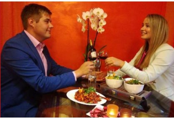 Ужин в ресторане Red Chilli для двоих