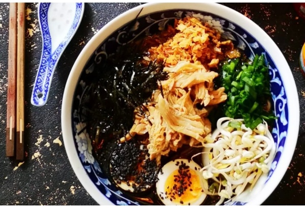 Дегустация из двух блюд в Kagerou Ramen House в Таллине
