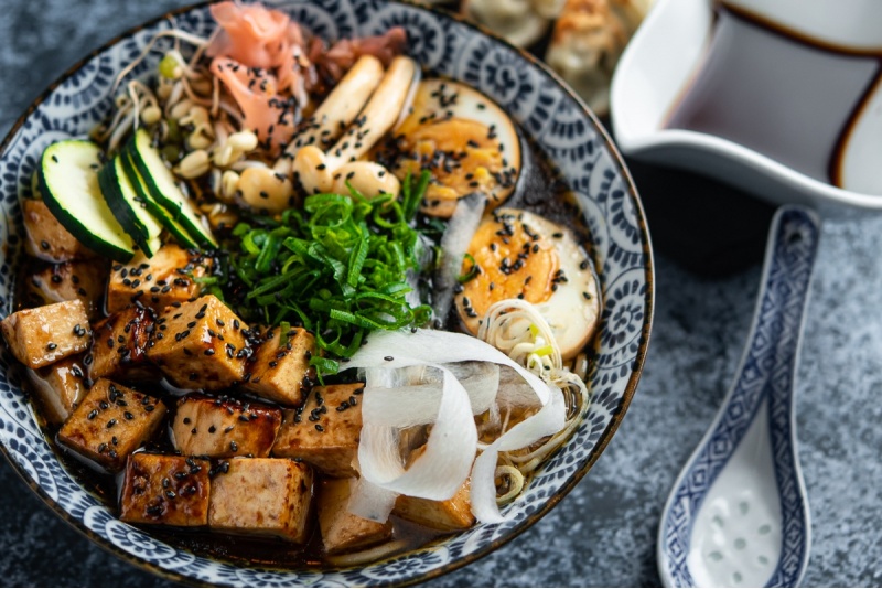 Дегустация из двух блюд в Kagerou Ramen House в Таллине