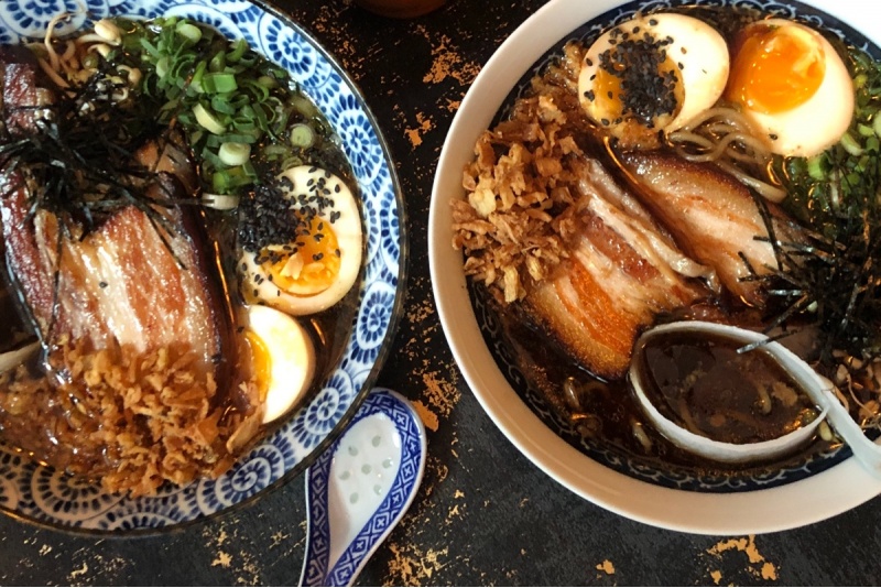 Трёхблюдное вкусовое впечатление в Kagerou Ramen House Tallinn