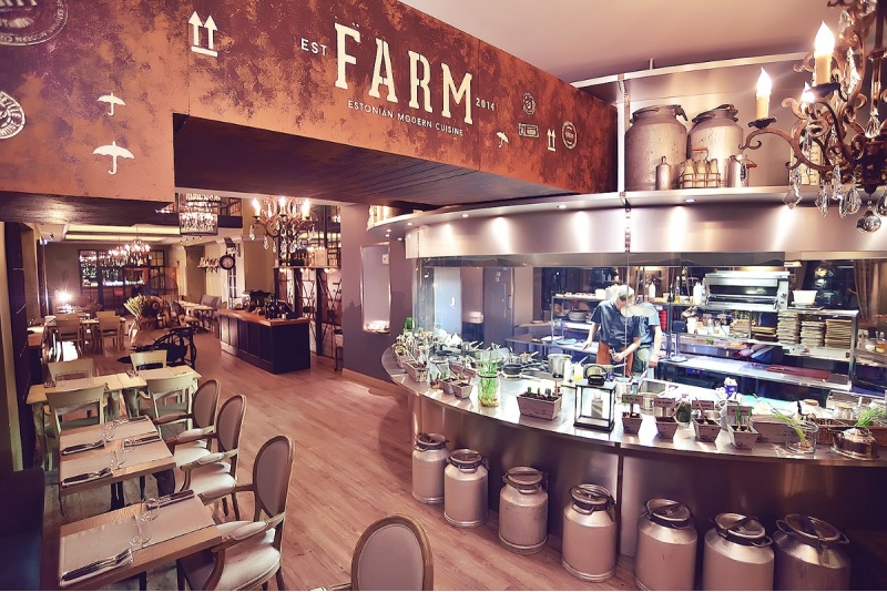 Вкусовое впечатление в ресторане Farm