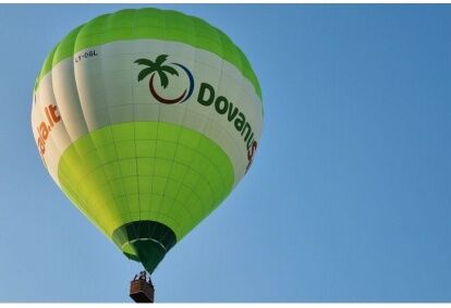 Skrydis oro balionu Marijampolėje