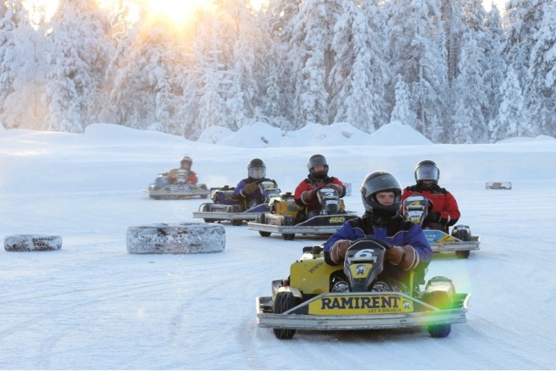 Гонка Ice Karting