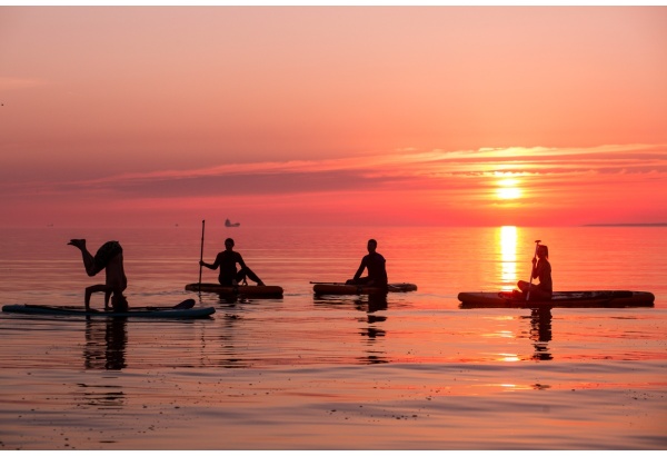 SUP-поход на закате в Surfy