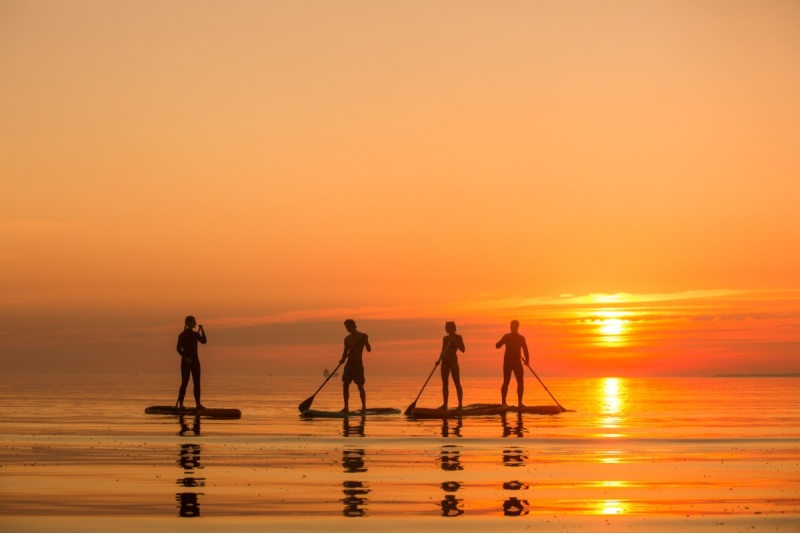 SUP-поход на закате в Surfy для группы