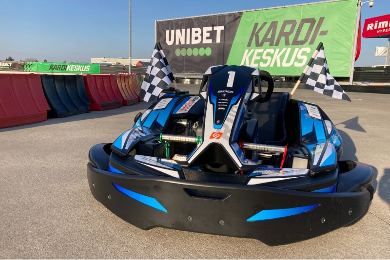Соревнование Гран-при на любительских картах для 8 человек в Unibet Kardikeskus