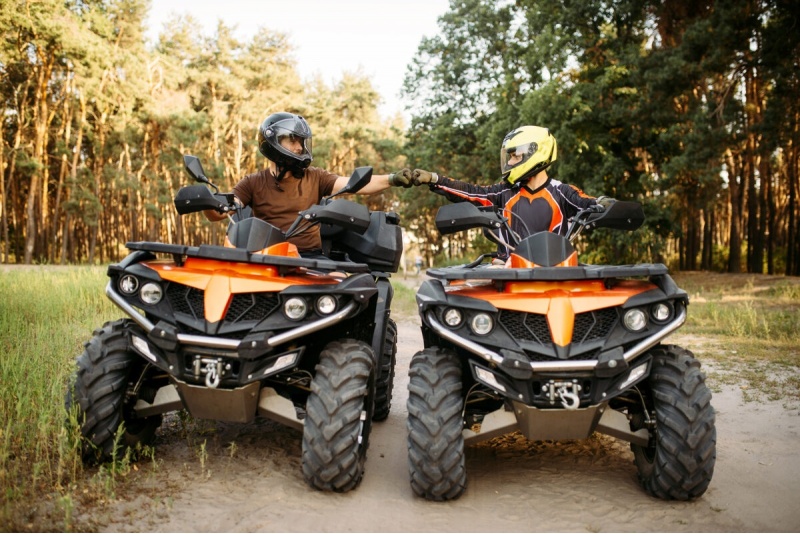 ATV-сафари с друзьями