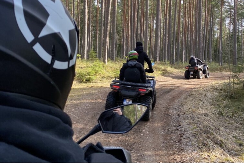 ATV-сафари с друзьями
