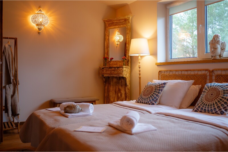 Ööbimine koos SPA-ga kahele „Shanti Delux SPA-s“ Trakai rajoonis
