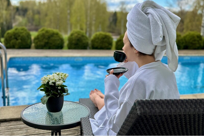 Расслабляющая ночь в отеле “SPA Hotel Ezeri”