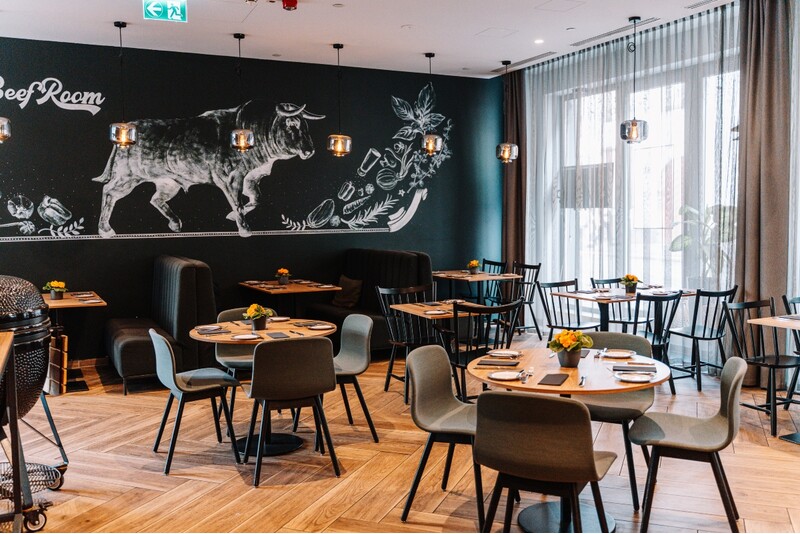 Романтический ужин из 5 блюд в ресторане Beef Room в Риге