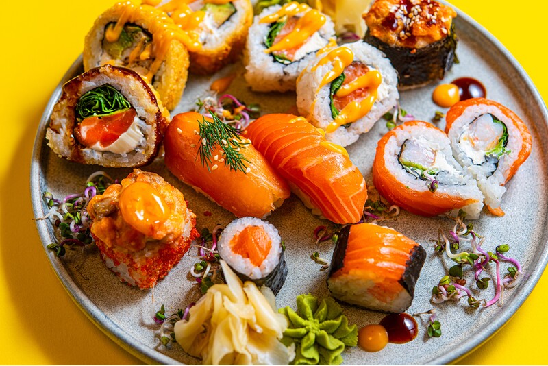 Sushi Panda «Большое суши-плато» 50 шт.