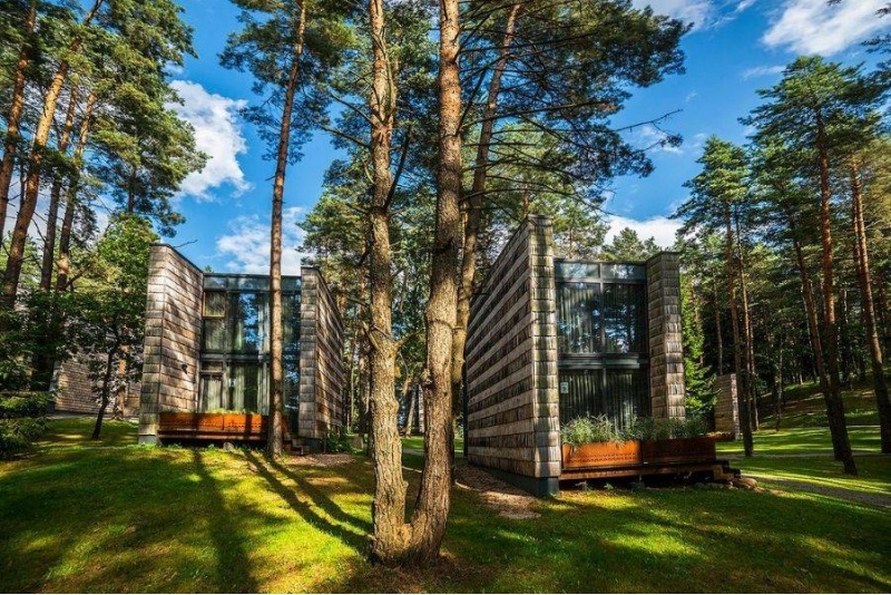 Ночёвка с баней и ужином в частном домике для двоих в «TonyResort»