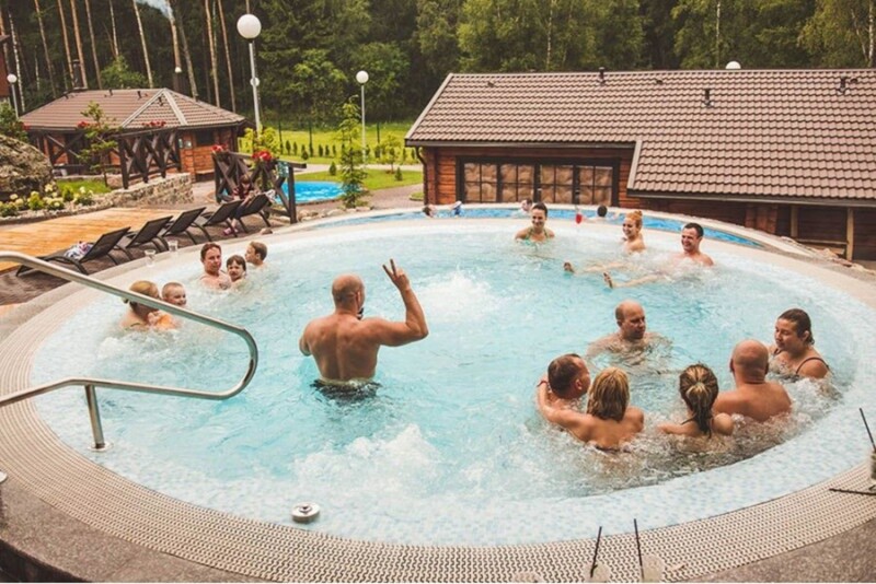Puhkus SPA-alaga villas 3-liikmelisele perele „Atostogų parkas“ Palangas