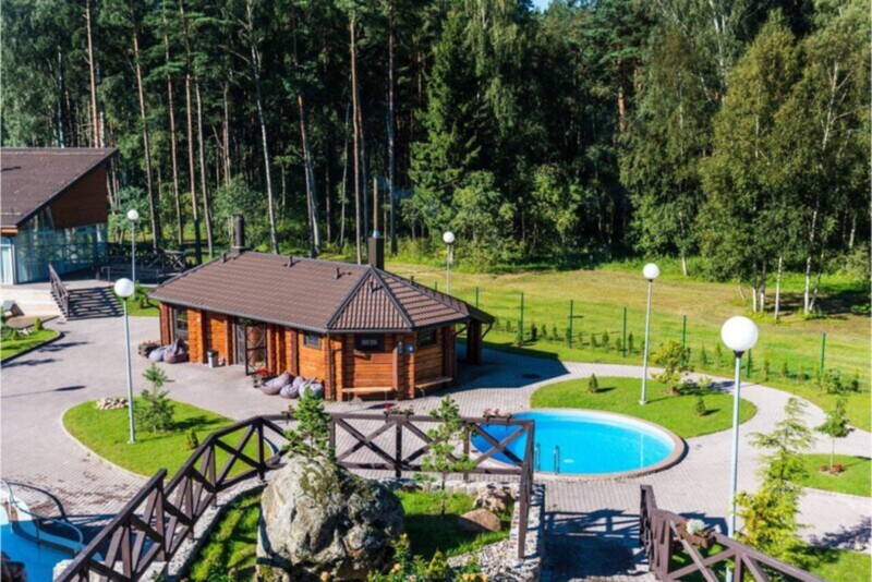 Puhkus SPA-alaga villas 3-liikmelisele perele „Atostogų parkas“ Palangas