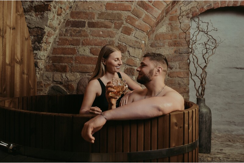 Пивная SPA-процедура в VIP-комнате ĄŽUOLAS «BEER SPA» в Вильнюсе