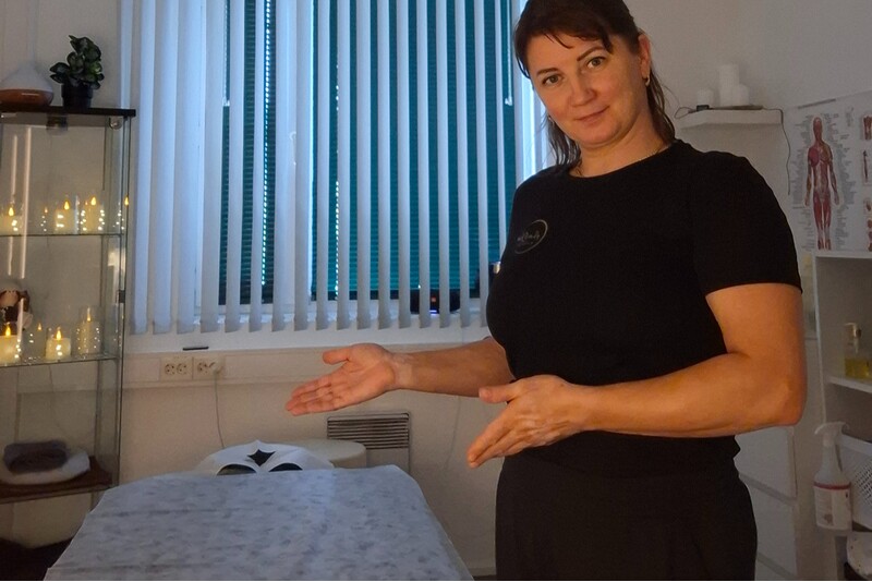 Массаж спины в студии AnaBliss Massage