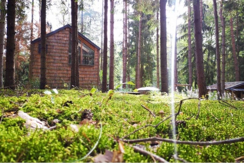 2 ainulaadset ööbimist metsamajakeses Molėtai rajoonis