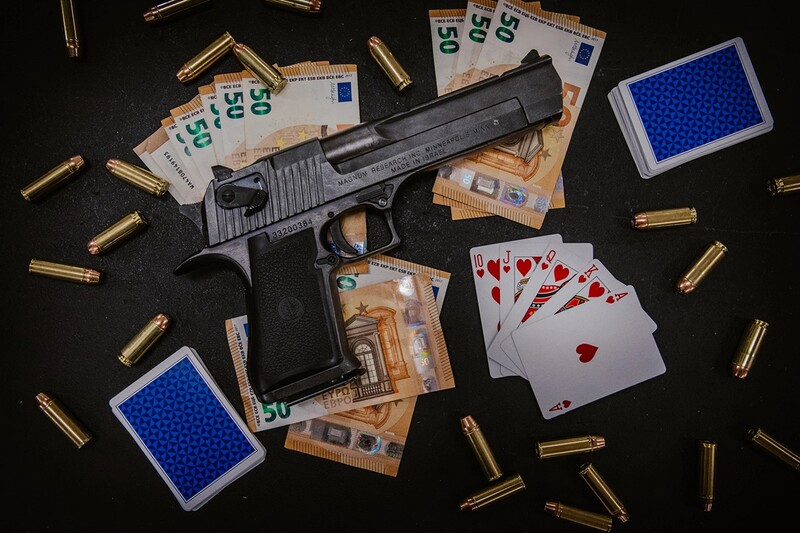 Стрелковый пакет "Royal Flush" в тире GunGarage