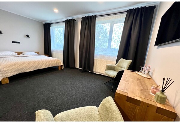 Ööbimine „Sanvilla“ Deluxe-toas koos privaatse SPA külastusega