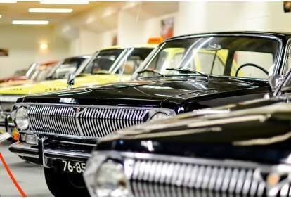 Посещение музея автомобилей в Пярну