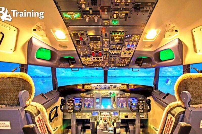 Полет на симуляторе Boeing 737 самолета в Вильнюсе