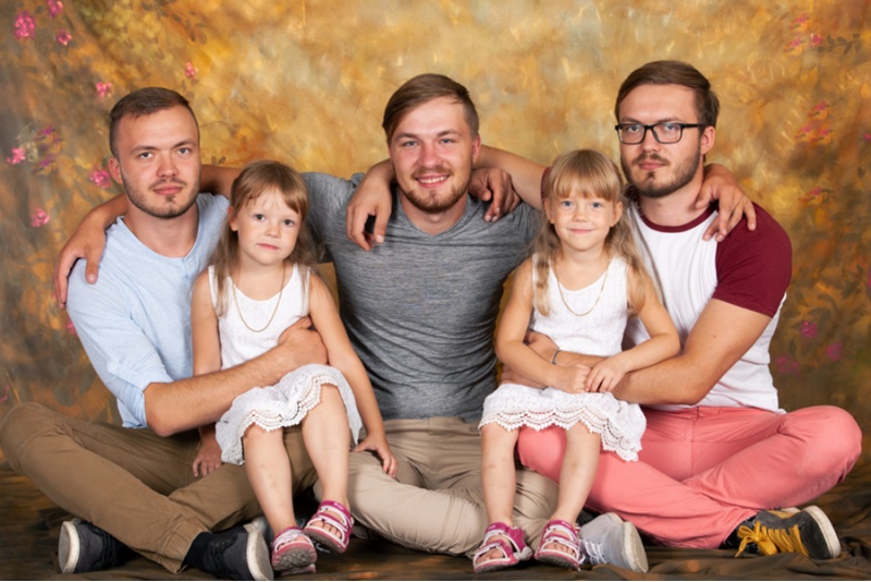 Большая фотосессия в студии Saarefoto в Курессааре