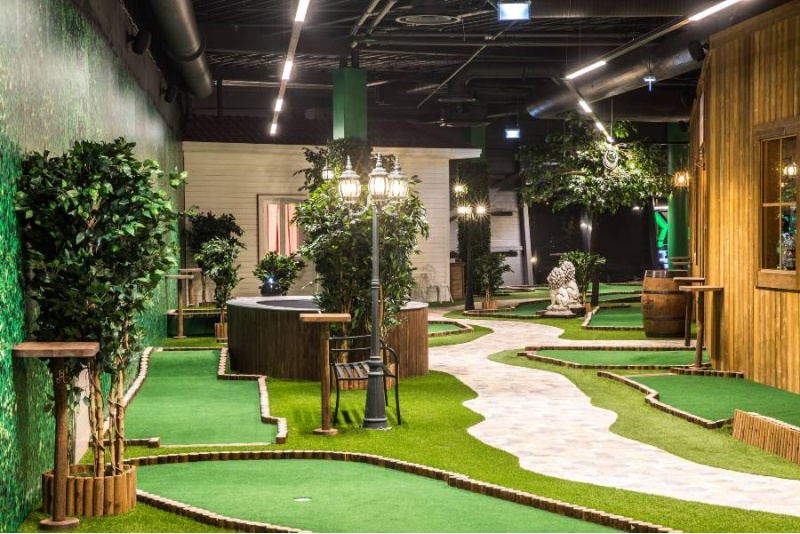 Park Minigolf kõik väljakud