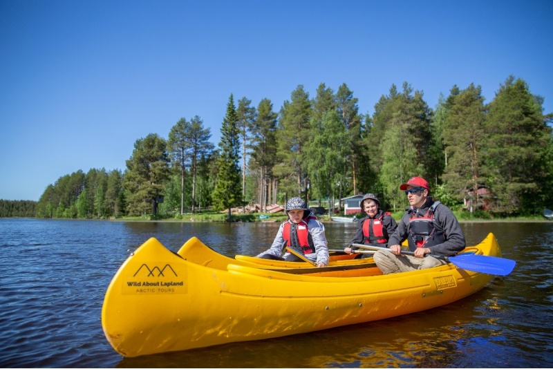 Külastus ehtsasse põhjapõdrafarmi ja kanuumatk looduses