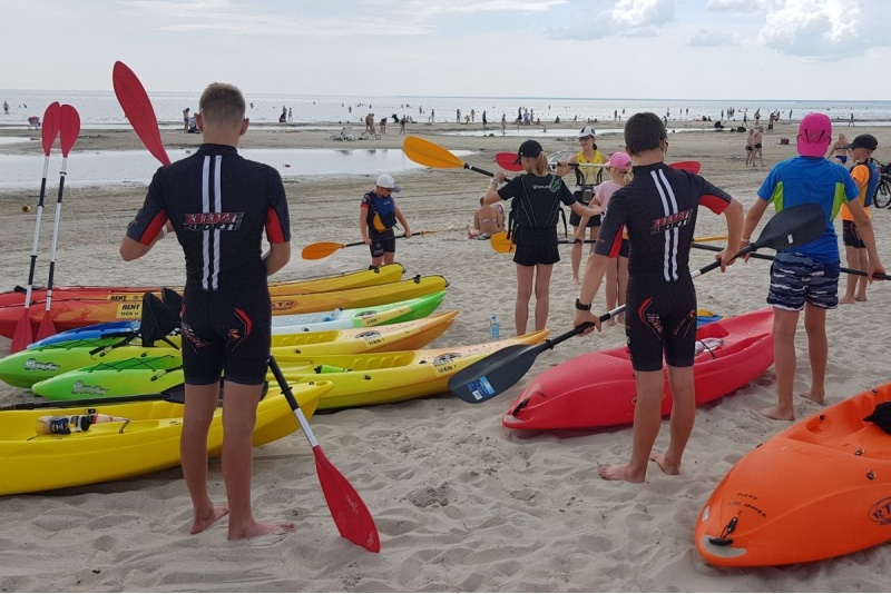 Аренда 2-местного каяка со спинками от Surf Center в Пярну